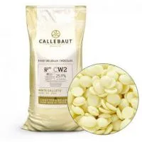 Шоколад белый в галетах 25,9% Callebaut 10 кг