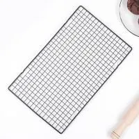 Решетка для глазирования и остывания кондитерских изделий  40x25x1,5 см 