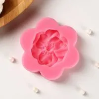 Молд 6x6x1,2 см "Фиалка"