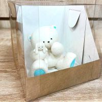 Фигурка из глазури Мишка с зайчиком 1шт