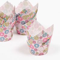 Форма для выпечки "Тюльпан", пончики, 5 х 8 см   