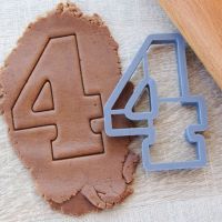 Форма "Цифра 4" 10 см
