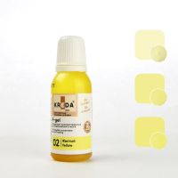 F-gel 02 желтый, концентрат жирораств. для окраш. (20мл) KREDA Bio