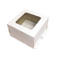 Коробка для торта 300х300х190 с окном