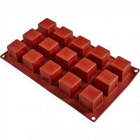 Форма силиконовая КУБИК 15 фигур 35x35х35