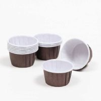 Форма для выпечки "Маффин", коричневый, 3,8 х 3 см  100шт