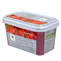 ПЮРЕ из КЛУБНИКИ с/м 10% сахара 1кг Ravifruit