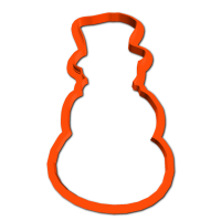 Форма "Снеговик №4" (10 cm (3,9 in))