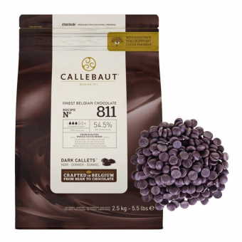 шоколад темный callebaut 54,5% 2,5кг