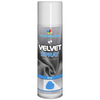 Velvet_spray_FOOD_Colours blue синий