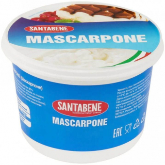 Маскарпоне santabene 500гр