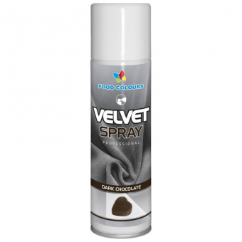 Velvet_spray_FOOD_Colour Dark Chocolate Темно-коричневый