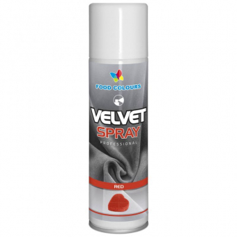 Velvet_spray_FOOD_Colours Red Красный