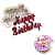 Молд силиконовый «Happy Birthday»