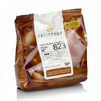 Шоколад молочный callebaut 400гр