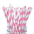 Палочки бумажные для Cake Pops 15см бело-розовые 50шт